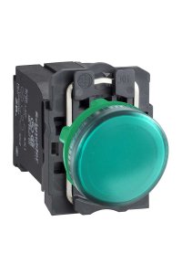 Schneider XB5AV33 110-120V 22mm Düz Yeşil Pilot Işığı