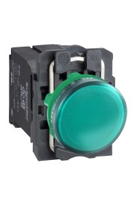 Schneider XB5AV43 22mm 220-240V Düz Yeşil Pilot Işığı