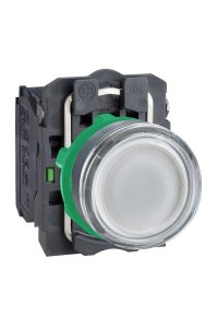Schneider XB5AW31G5 110-120V Beyaz Sıva Altı Işıklı Buton