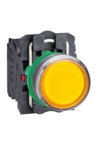Schneider XB5AW35G5 110-120V Turuncu Sıva Altı Işıklı Buton