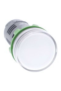 Schneider XB5EVB1 24V AC/DC Beyaz Monolitik Pilot Işığı