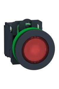 Schneider XB5FW34B5 24VAC/DC 1NA+1NK Ledli Kumanda Butonu