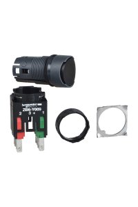 Schneider XB6AA25B 16mm 1NA+1NK Siyah Sıva Altı Buton