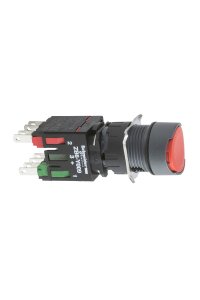 Schneider XB6AA45B 1NA+1NK Sıva Altı Kırmızı Buton