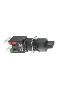 Schneider XB6AD235B 1NA+1NK 16mm Siyah Mandal Buton