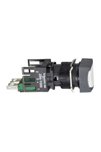 Schneider XB6CA11B 16mm 1NA Sıva Altı Beyaz Kare Buton