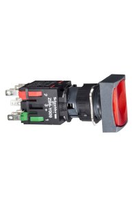 Schneider XB6DF4B2B 1NK 12-24V Mandallı Kırmızı Buton