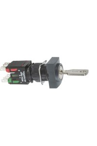 Schneider XB6DGC5B 16mm Sabit Siyah Dikdörtgen Mandal Buton