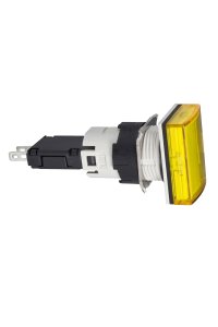Schneider XB6DV5BB 24V Sarı Dikdörtgen Ledli Kumanda Butonu