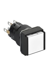 Schneider XB6ECF1B2P Kare Sıva Altı Işıklı Buton Başlığı