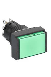 Schneider XB6EDW3B1P 24V 1AK Sıva Altı Yeşil Işıklı Buton