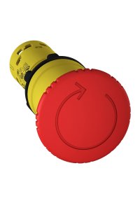 Schneider XB7-NS8442 40mm Mantar Çevir Çek Acil Buton