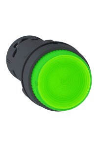Schneider XB7-NW3361 1NA Işıklı Yeşil Yaylı Buton