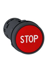 Schneider XB7NA4534 NA+NK Stop İşaretli Kırmızı Push Buton