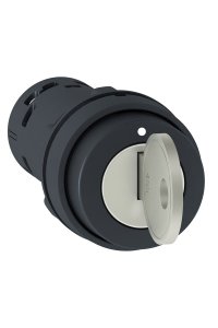 Schneider XB7NG21 22mm 1NA 2 Konumlu Anahtarlı Mandal Buton