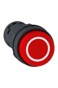 Schneider XB7NL4532 NA+NK O İşaretli Kırmızı Push Buton