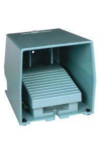 Schneider XPEM310 1NK+1NA IP66 Mavi Metalik Tek Ayak Pedalı