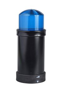 Schneider XVBC8B6 24V 10J Çakarlı Mavi Işıklı Kolon