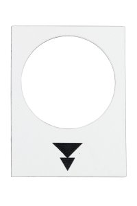 Schneider ZB2BY4953 30x40mm Buton Yönlendirme Etiketi