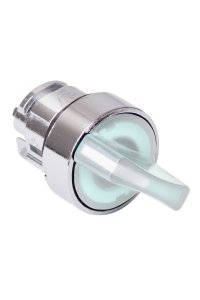 Schneider ZB4-BK1213 Beyaz Işıklı Mandal Buton Kafası