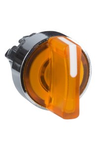 Schneider ZB4-BK1253 Sarı Işıklı Mandal Buton Kafası