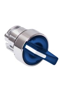 Schneider ZB4-BK1263 Mavi Işıklı Mandal Buton Kafası