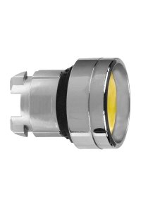 Schneider ZB4BA56 Yaylı Dönüş Gömülü Sarı Buton Başlığı