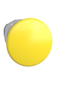 Schneider ZB4BC5 22mm Yaylı 40mm Sarı Mantar Buton Kafası