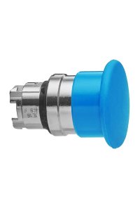 Schneider ZB4BC6 Yaylı Dönüş Mantar Mavi Düğme Başlığı