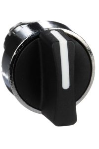 Schneider ZB4BD5 22mm 3 Konumlu Siyah Mandal Buton Başlığı