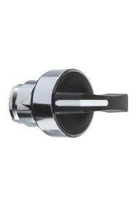 Schneider ZB4BJ3 22mm 3 Konumlu Siyah Mandal Buton Başlığı