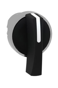 Schneider ZB4BJ5 22mm 3 Konumlu Siyah Mandal Buton Başlığı