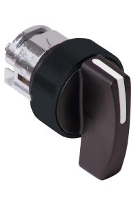 Schneider ZB4BJ57 3 Konumlu Yaylı Siyah Mandal Buton Başlığı