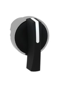 Schneider ZB4BJ7 22mm 3 Konumlu Siyah Mandal Buton Başlığı