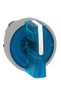 Schneider ZB4BK1363 3 Konumlu Mavi Işıklı Buton Başlığı