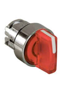 Schneider ZB4BK1743 3 Konumlu Işıklı Mandal Buton Başlığı