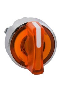 Schneider ZB4BK1753 3 Konumlu Işıklı Mandal Buton Başlığı