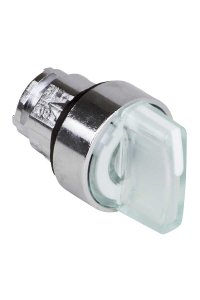 Schneider ZB4BK1813 Beyaz Işıklı Mandal Buton Başlığı