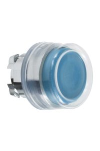 Schneider ZB4BP6 Yaylı Mavi Çıkık Basmalı Buton Başlığı