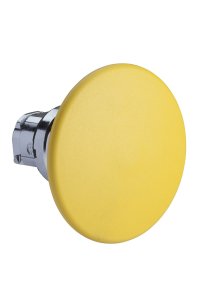 Schneider ZB4BR5 Yaylı Dönüş Mantar Sarı Buton Başlığı