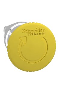 Schneider ZB4BS55 22mm Çevir-Bırak 40mm Sarı Mantar Buton
