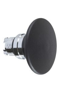 Schneider ZB4BS62 Siyah Basmalı Mandallı Buton Başlığı