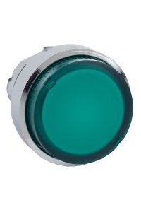 Schneider ZB4BW13 Ba9S Ampul 22mm Yeşil Işıklı Buton Başlığı