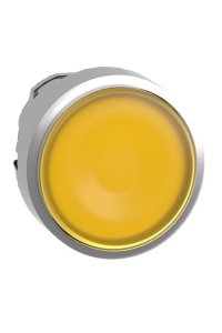 Schneider ZB4BW383 Yaylı Sarı Işıklı Ledli Buton Başlığı