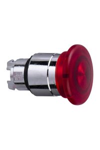 Schneider ZB4BW443 22mm Kırmızı 40mm Işıklı Buton Başlığı