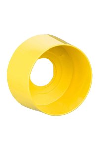 Schneider ZB4BZ2105 Harmony Xb4 40mm Sarı Yuvarlak Koruma