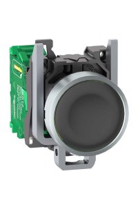 Schneider ZB4RTA2 22mm Metal Siyah Başlıklı İletici Buton
