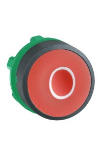 Schneider ZB5AA432 Kırmızı Sıva Altı Basmalı Düğme Başlığı