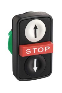 Schneider ZB5AA71124 Harmony Xb5 22mm Stop Buton Başlığı