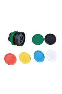 Schneider ZB5AA9 22mm Yaylı 6 Renkli Sıva Altı Buton Başlığı